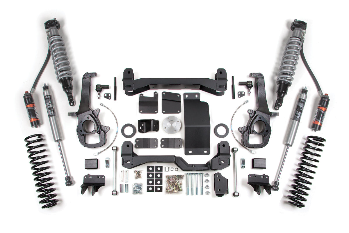 13-18 Ram 1500/ 2019-2023 1500 Classic 6 Inch Suspension Lift Kit, 5 Inch Rear Lift, Coil Spring - Fox 2.5 Performance...