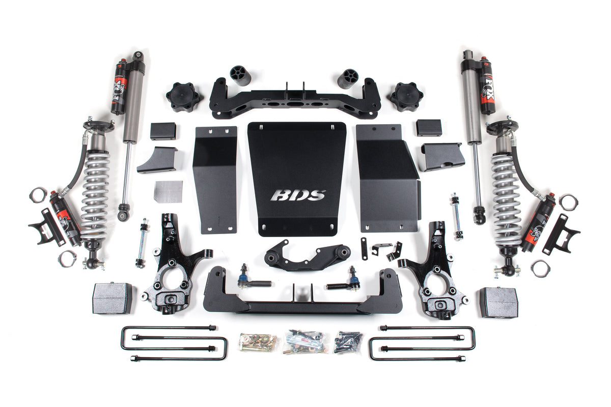 6 Inch Lift Kit | FOX 2.5 Performance Elite Coil-Over | Chevy Silverado or GMC Sierra 1500 (14-18) 4WD - BDS Suspension...