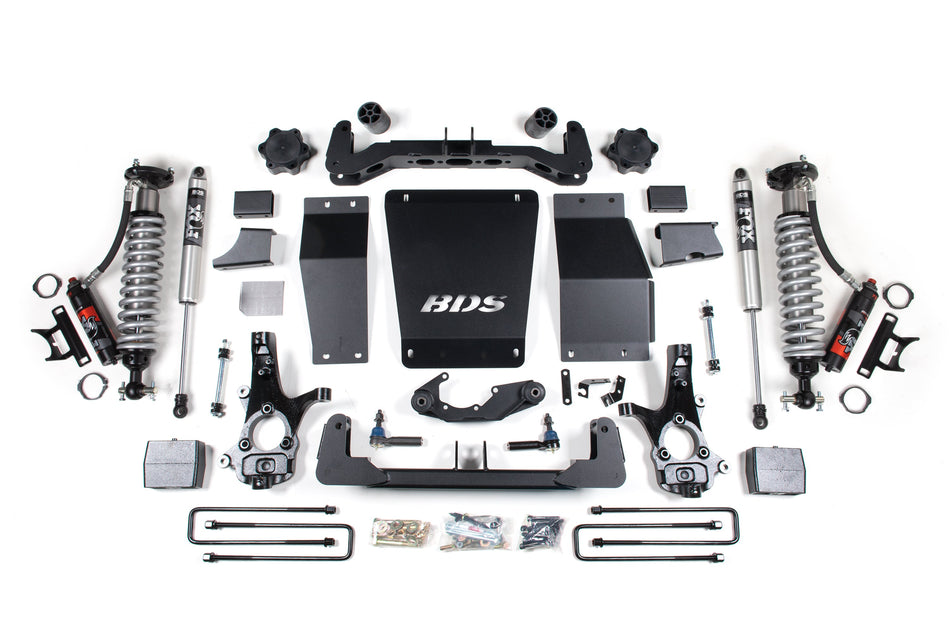 6 Inch Lift Kit | FOX 2.5 Performance Elite Coil-Over | Chevy Silverado or GMC Sierra 1500 (14-18) 4WD - BDS Suspension...