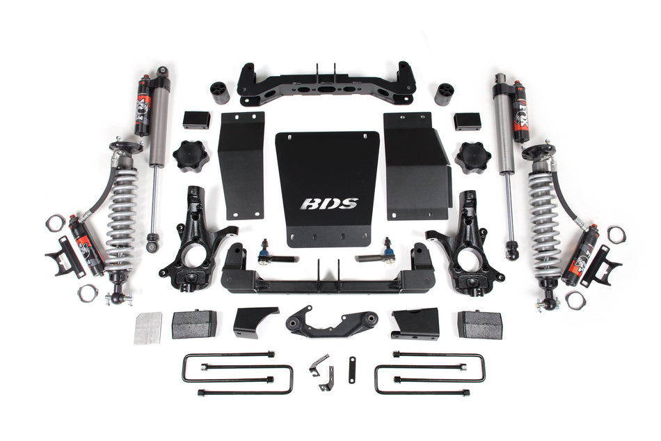 4 Inch Lift Kit | FOX 2.5 Performance Elite Coil-Over | Chevy Silverado or GMC Sierra 1500 (14-18) 4WD - BDS Suspension...