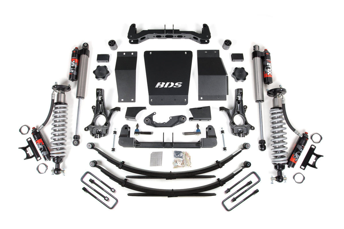 6 Inch Lift Kit | FOX 2.5 Performance Elite Coil-Over | Chevy Silverado or GMC Sierra 1500 (14-18) 4WD - BDS Suspension...