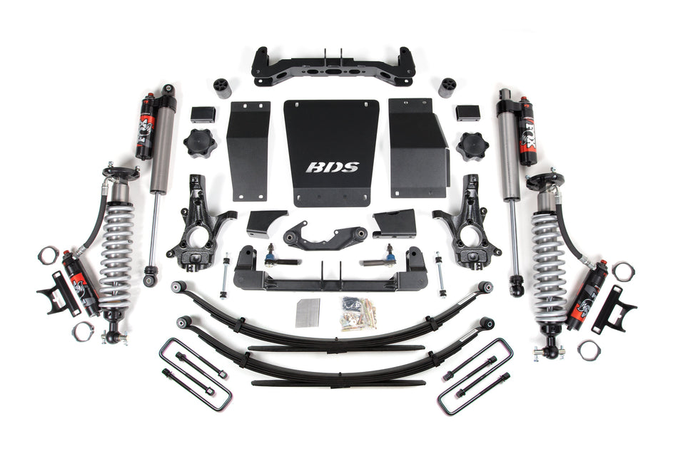 6 Inch Lift Kit | FOX 2.5 Performance Elite Coil-Over | Chevy Silverado or GMC Sierra 1500 (14-18) 4WD - BDS Suspension...