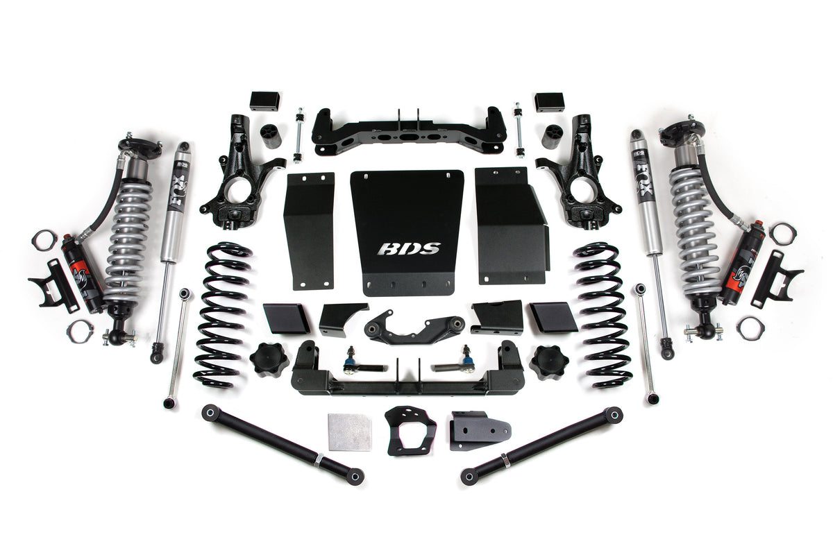 6 Inch Lift Kit | FOX 2.5 Performance Elite Coil-Over | Chevy/GMC Suburban, Tahoe, Yukon/XL 1500 (15-19) 4WD - BDS...