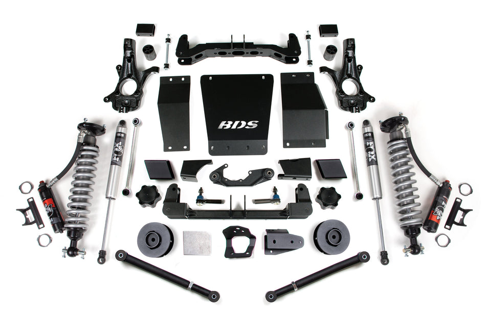 4 Inch Lift Kit | FOX 2.5 Performance Elite Coil-Over | Chevy/GMC Suburban, Tahoe, Yukon/XL 1500 (15-19) 4WD - BDS...