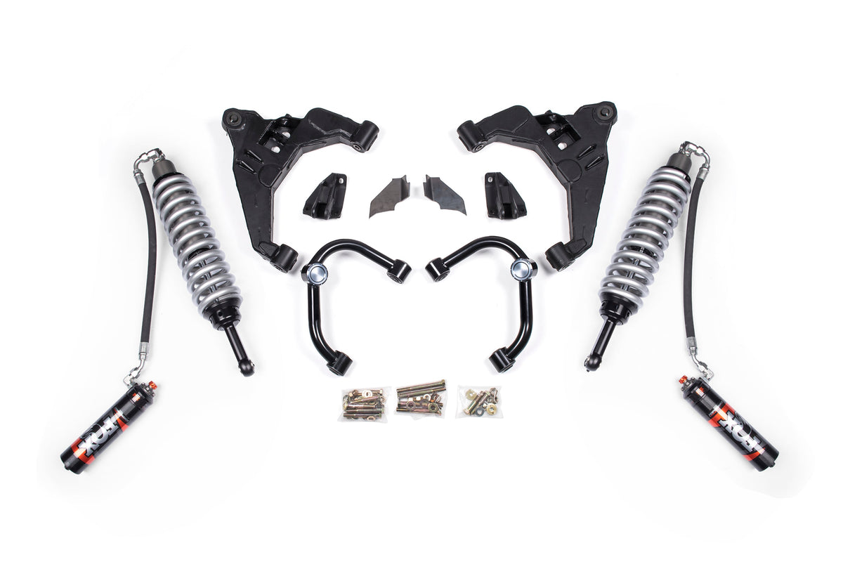 11-19 Chevrolet Silverado 2500HD/3500HD - GMC Sierra 2500HD/3500HD 4WD 6.5 Inch Coilover Upgrade - Fox 2.5 Performance...