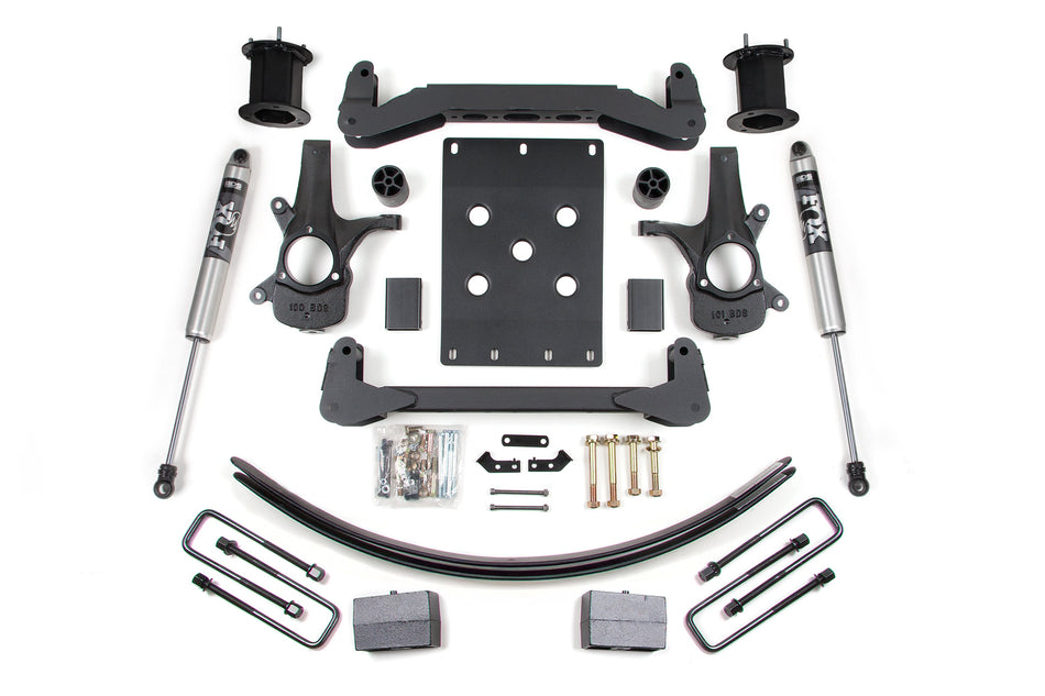 6 Inch Lift Kit | Chevy Silverado or GMC Sierra 1500 (07-13) 2WD - BDS Suspension BDS797H