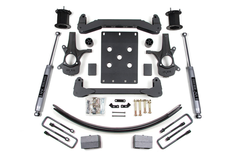 6 Inch Lift Kit | Chevy Silverado or GMC Sierra 1500 (07-13) 2WD - BDS Suspension BDS797FS