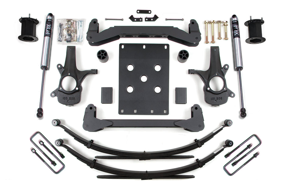 6 Inch Lift Kit | Chevy Silverado or GMC Sierra 1500 (07-13) 2WD - BDS Suspension BDS798FS