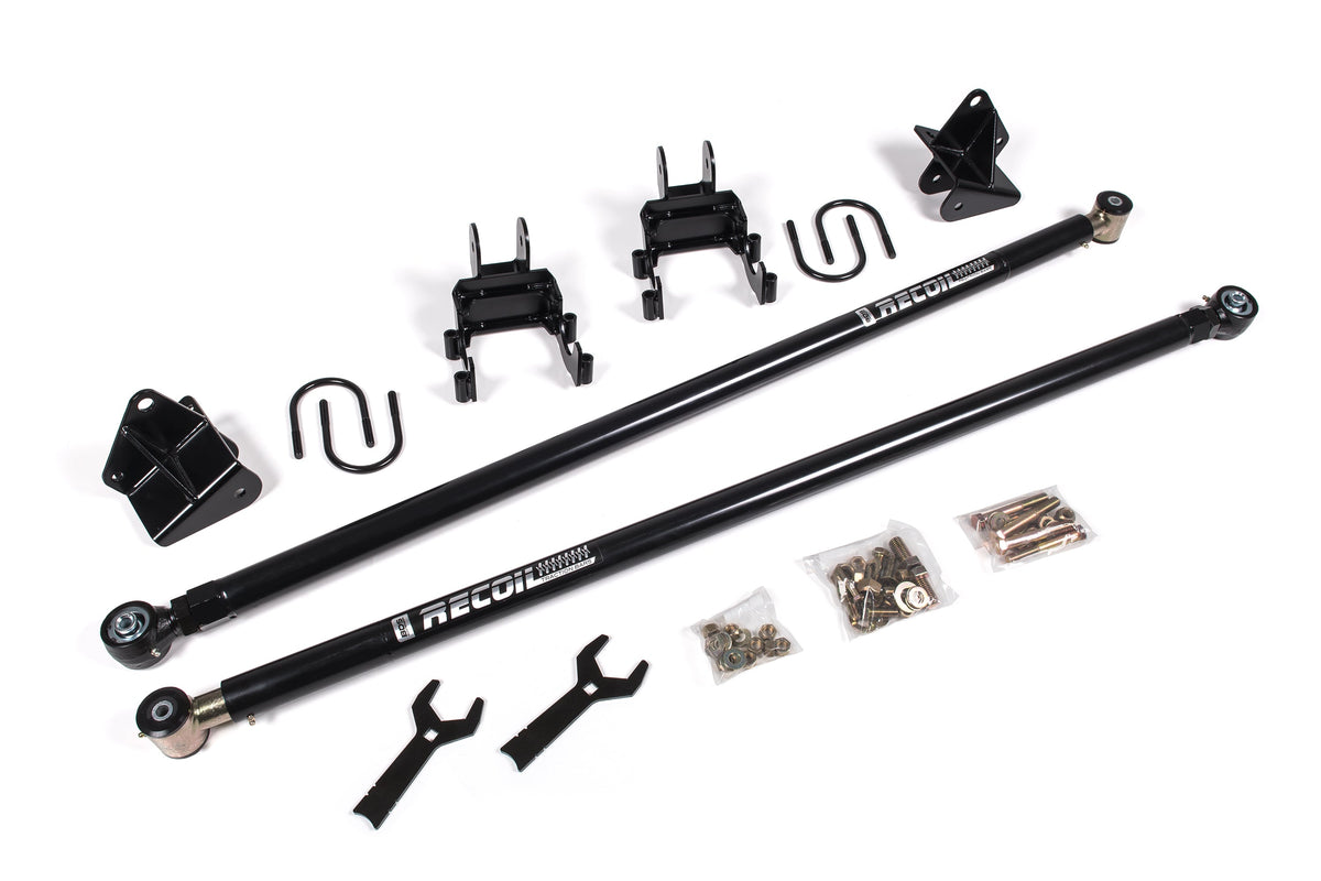 Recoil Traction Bar Kit | Ford F250/F350 Super Duty (99-16) - Short Bed - BDS Suspension BDS2311