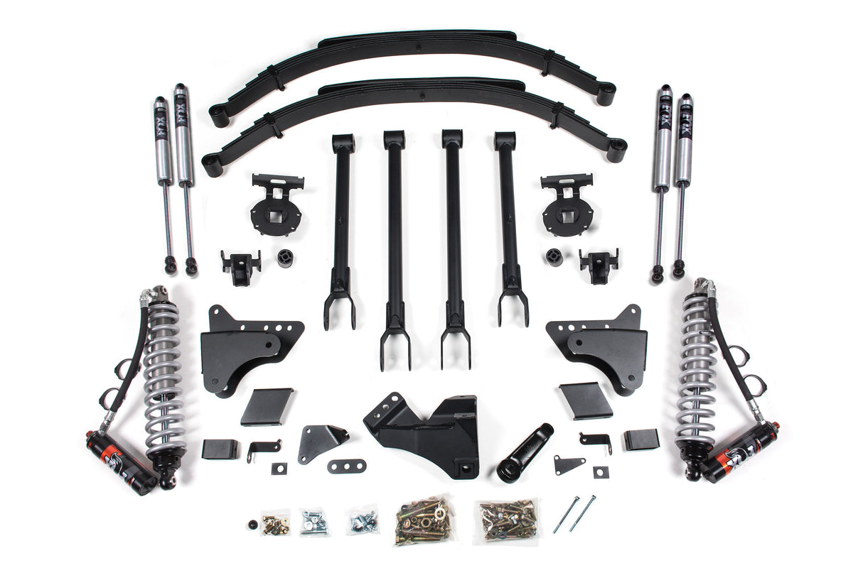 8 Inch Lift Kit | 4-Link & FOX 2.5 Performance Elite Coil-Over Conversion | Ford F250/F350 Super Duty (11-16) 4WD - BDS...