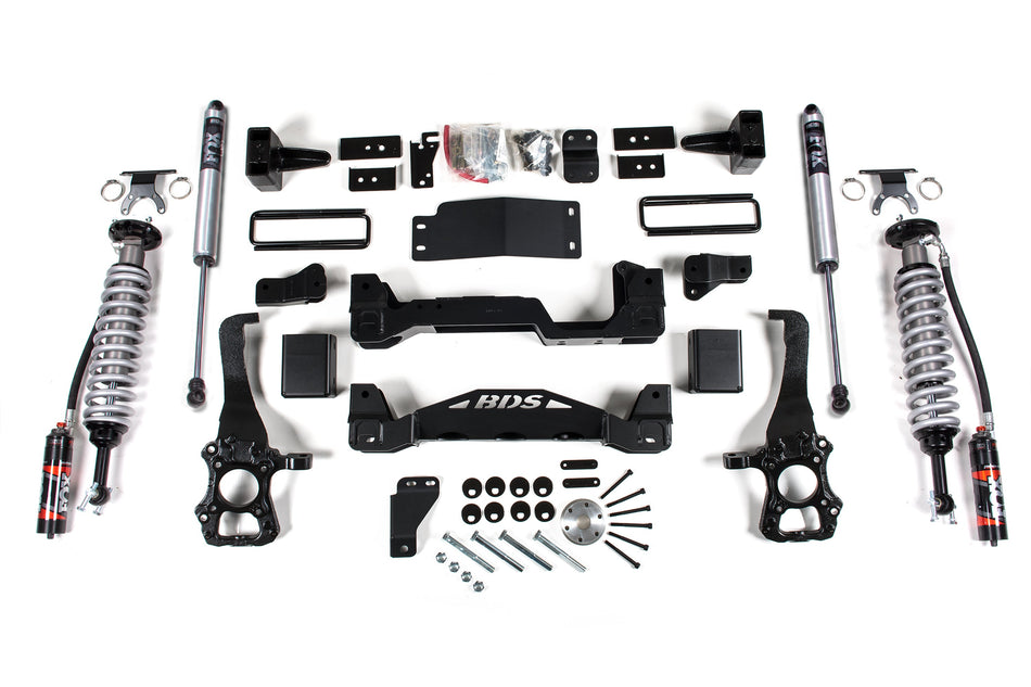 6 Inch Lift Kit | FOX 2.5 Performance Elite Coil-Over | Ford F150 (15-20) 4WD - BDS Suspension BDS1591FPE