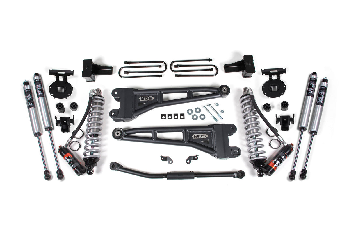2.5 Inch Lift Kit w/ Radius Arm | FOX 2.5 Performance Elite Coilover Conversion | Ford F250/F350 Super Duty (11-16) 4WD |...
