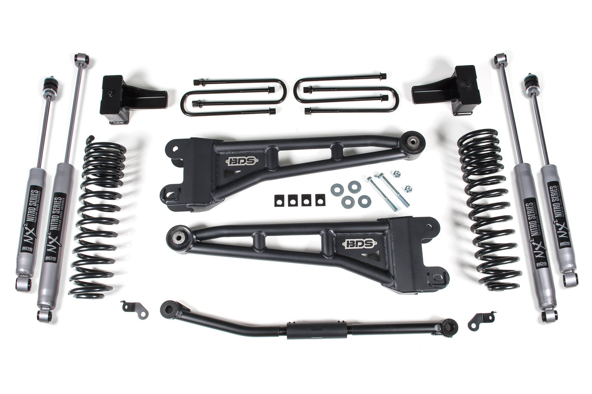 2.5 Inch Lift Kit w/ Radius Arm | Ford F250/F350 Super Duty (11-16) 4WD | Diesel - BDS Suspension BDS1509FS