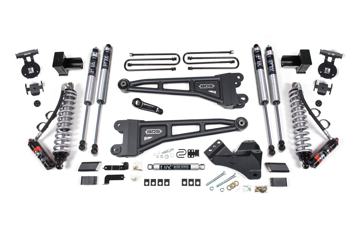5 Inch Lift Kit w/ Radius Arm | FOX 2.5 Performance Elite Coil-Over Conversion | Ford F250/F350 Super Duty (20-22) 4WD |...