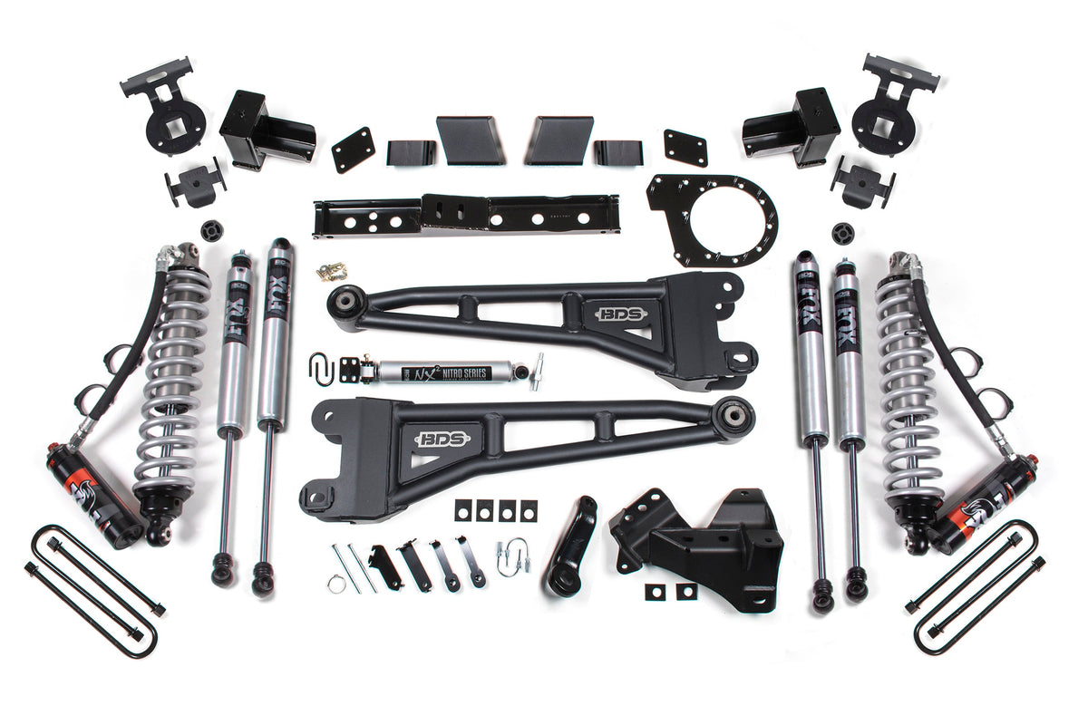 7 Inch Lift Kit w/ Radius Arm | FOX 2.5 Performance Elite Coil-Over Conversion | Ford F250/F350 Super Duty (20-22) 4WD |...