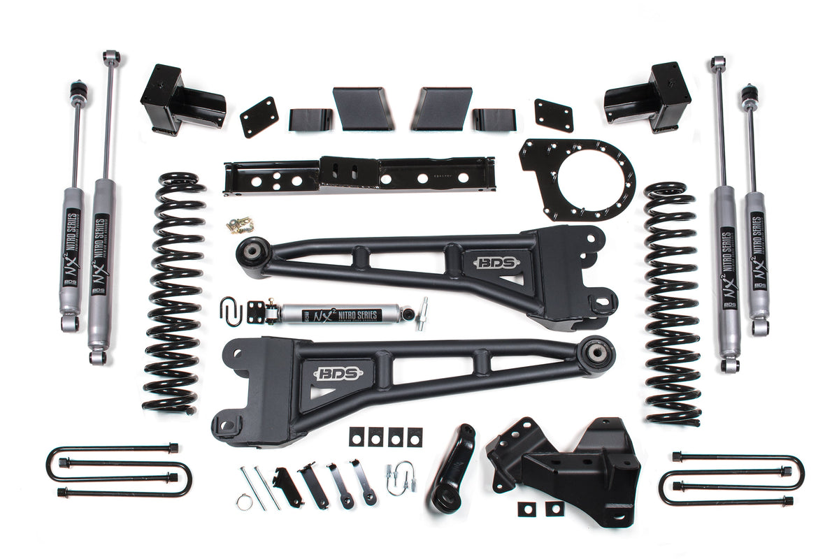 7 Inch Lift Kit w/ Radius Arm | Ford F350 Super Duty DRW (20-22) 4WD | Diesel - BDS Suspension BDS1573FS