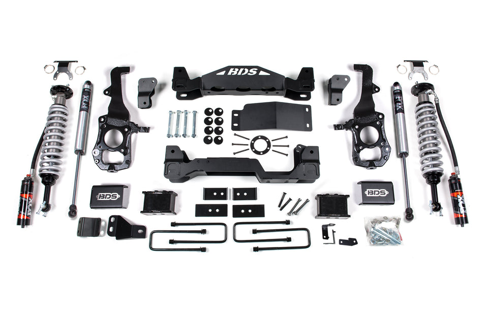 6 Inch Lift Kit | FOX 2.5 Performance Elite Coil-Over | Ford F150 (21-25) 4WD - BDS Suspension BDS1579FPE