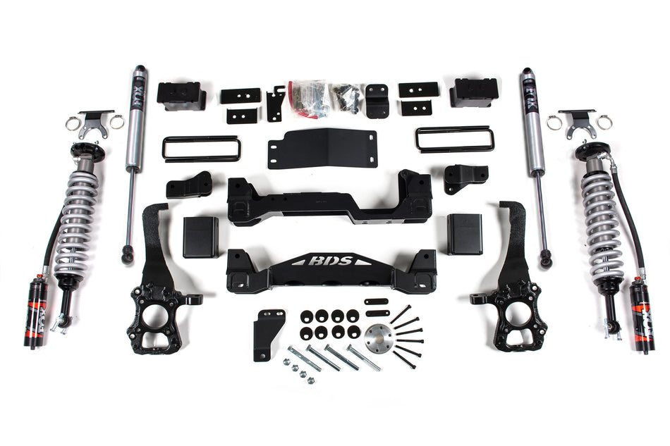 6 Inch Lift Kit | FOX 2.5 Performance Elite Coil-Over | Ford F150 (15-20) 4WD - BDS Suspension BDS1532FPE