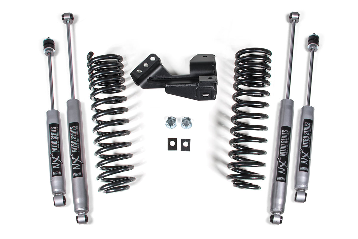 1-2 Inch Leveling Kit | Performance Spring | Ford F250/F350 Super Duty (1 Inch Lift: 17-19) | (2 Inch Lift: 20-26) | 4WD...