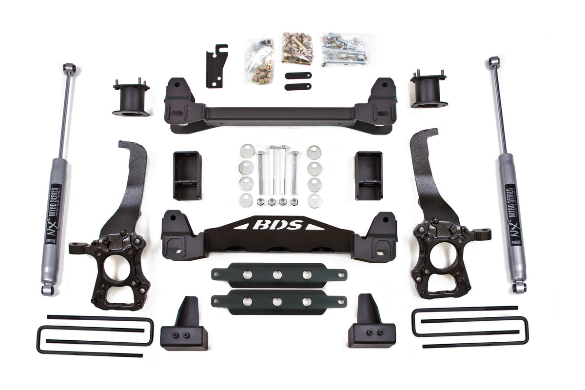 6 Inch Lift Kit | Ford F150 (2014) 2WD - BDS Suspension BDS1916H