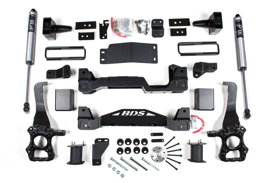 6 Inch Lift Kit | Ford F150 (15-20) 4WD - BDS Suspension BDS1922FS