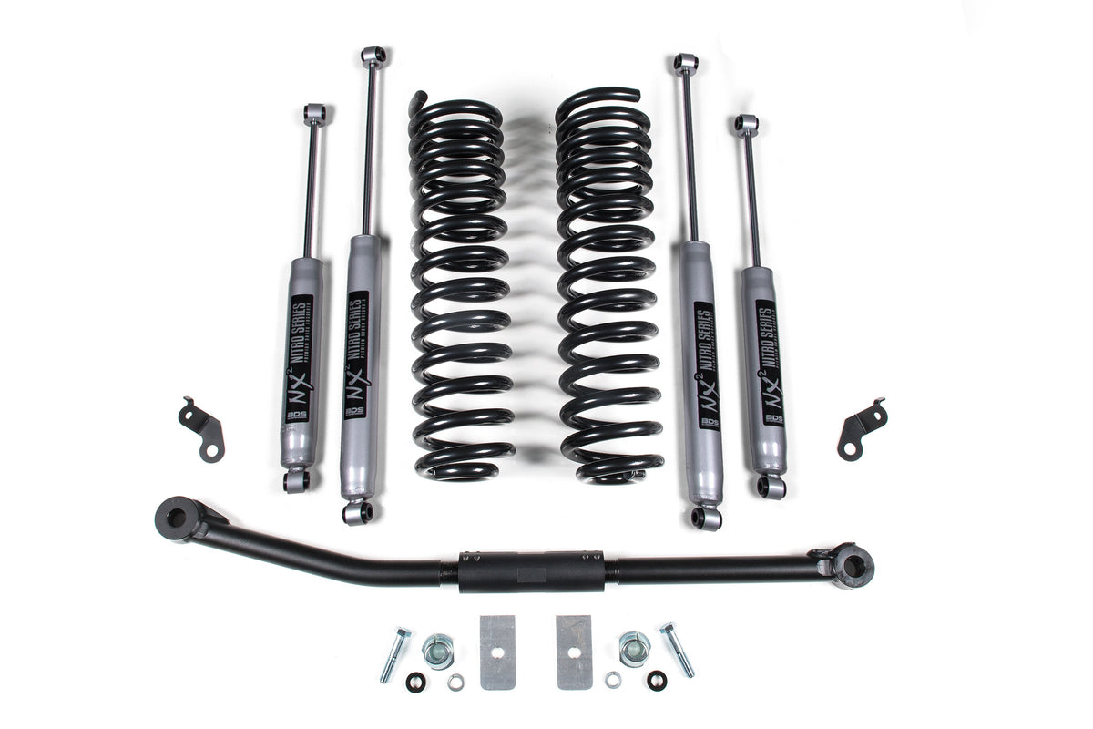 2.5 Inch Lift Kit | Ford F250/F350 Super Duty (11-16) 4WD | Diesel - BDS Suspension BDS1925H