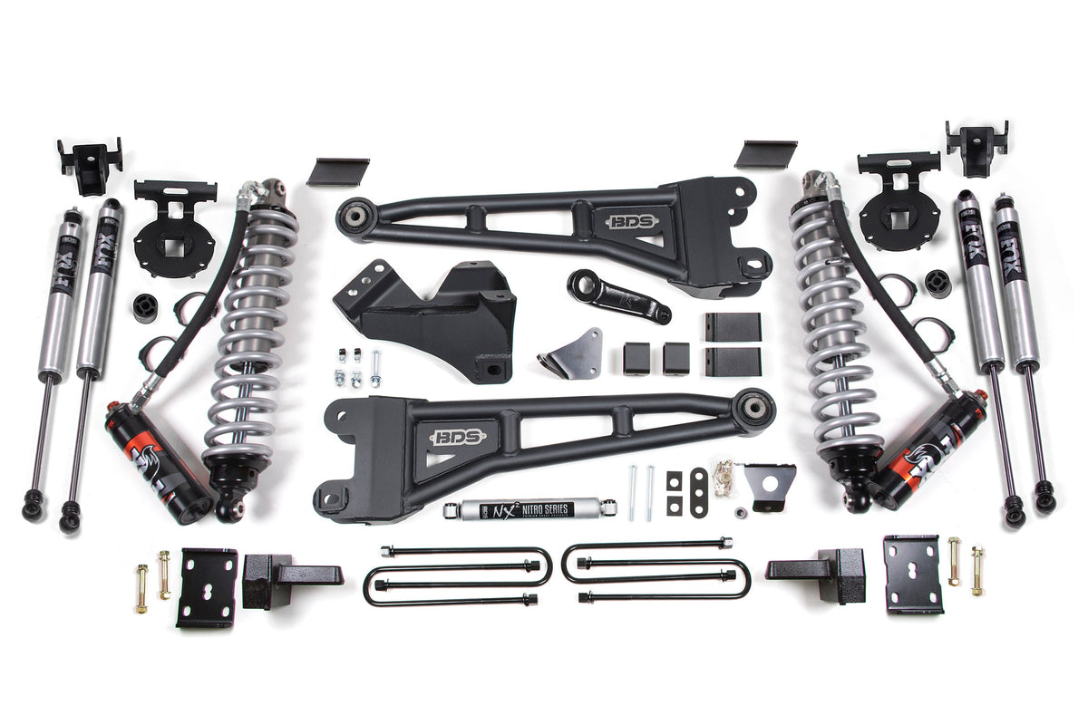 6 Inch Lift Kit w/ Radius Arm | FOX 2.5 Performance Elite Coil-Over Conversion | Ford F250/F350 Super Duty (08-10) 4WD |...