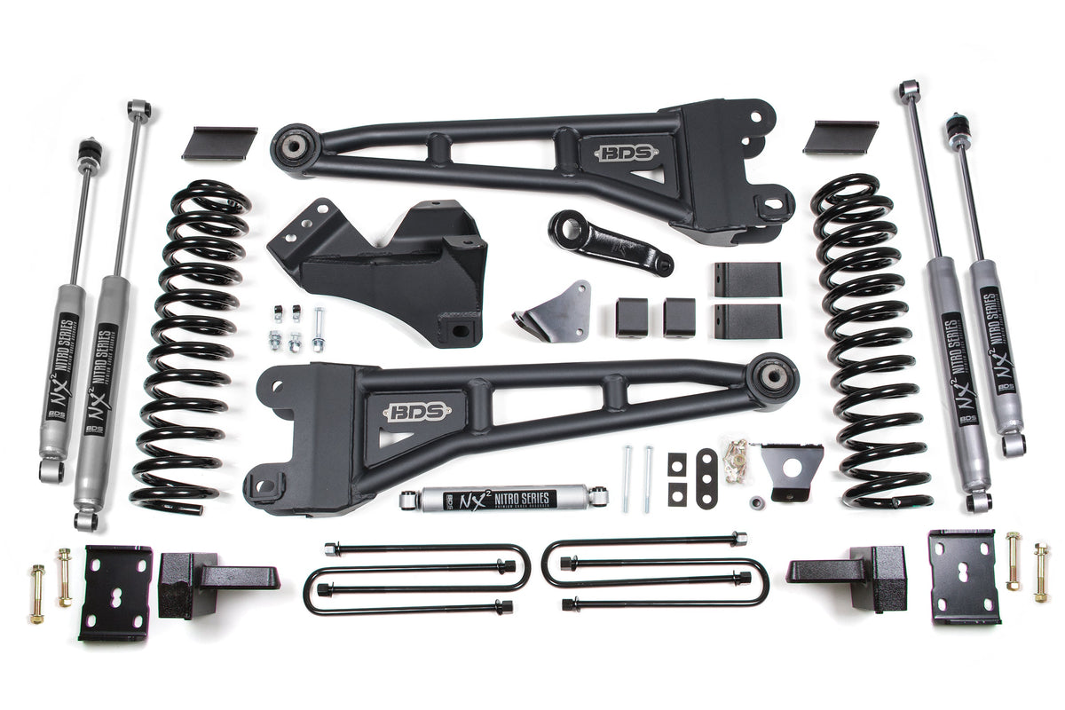 6 Inch Lift Kit w/ Radius Arm | Ford F250/F350 Super Duty (05-07) 4WD | Gas - BDS Suspension BDS1948FS