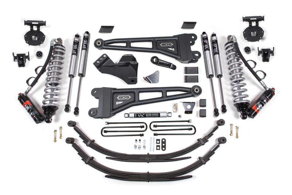 6 Inch Lift Kit w/ Radius Arm | FOX 2.5 Performance Elite Coil-Over Conversion | Ford F250/F350 Super Duty (08-10) 4WD |...