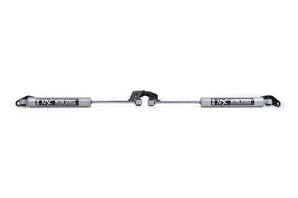 Dual Steering Stabilizer Kit w/ NX2 Shocks | Ford F150 (04-08) 4WD | With BDS Replacement Struts - BDS Suspension BDS2018DH