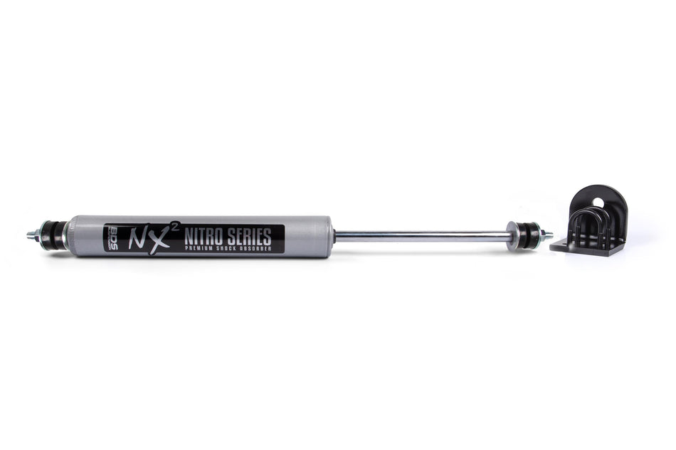 Single Steering Stabilizer Kit w/ NX2 Shock | Ford F150/Bronco (80-96) 4WD | With Quad Shocks - BDS Suspension BDS2021SH