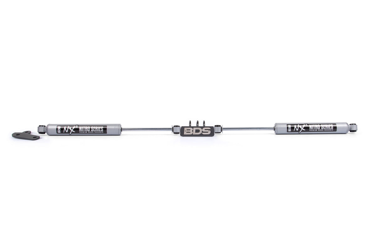 Dual Steering Stabilizer Kit w/ NX2 Shocks | Ford F250/F350 Super Duty (99-04) 4WD - BDS Suspension BDS2025DH