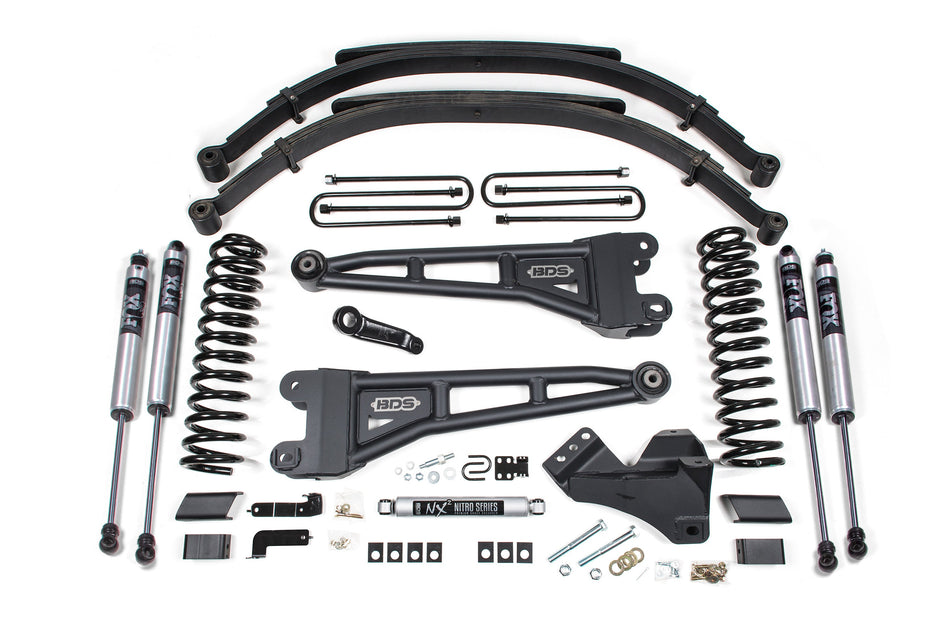 5 Inch Lift Kit w/ Radius Arm | Ford F250/F350 Super Duty (23-26) 4WD | Diesel - BDS Suspension BDS2242FPE