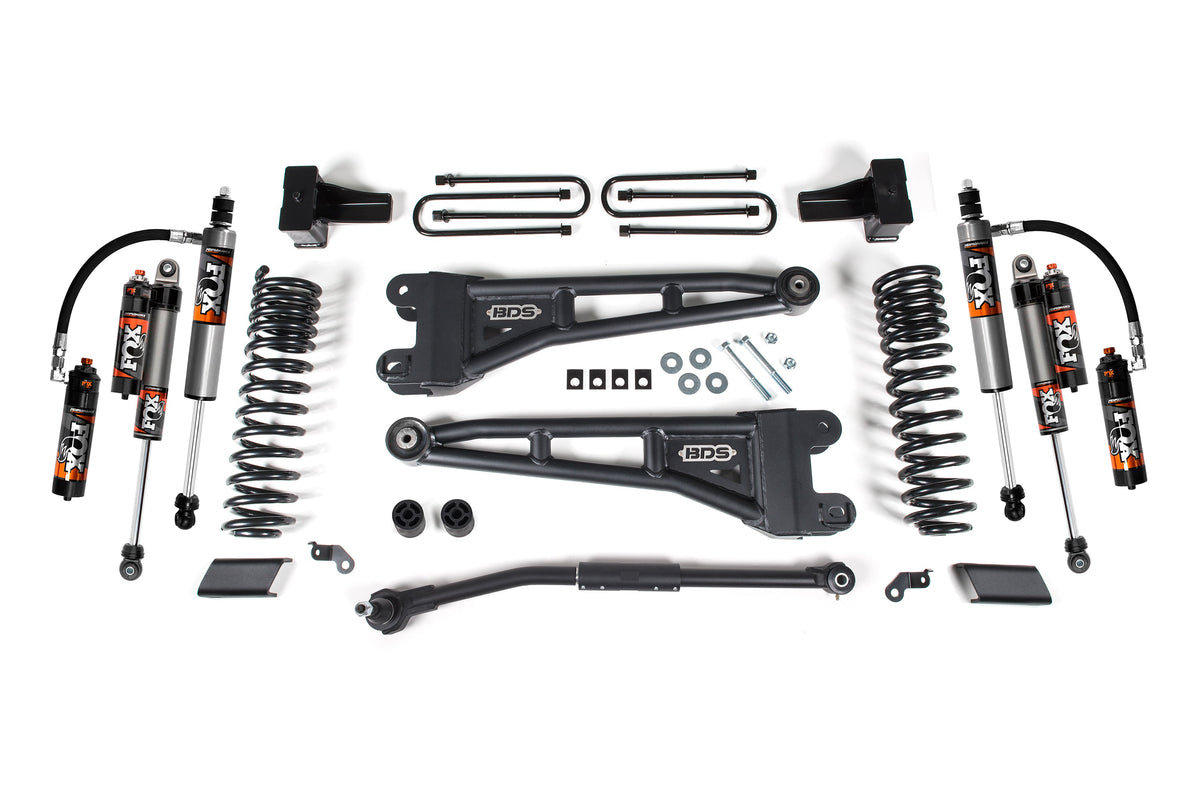 2.5 Inch Lift Kit w/ Radius Arm | Ford F250/F350 Super Duty (17-19) 4WD | Diesel - BDS Suspension BDS2231FPE