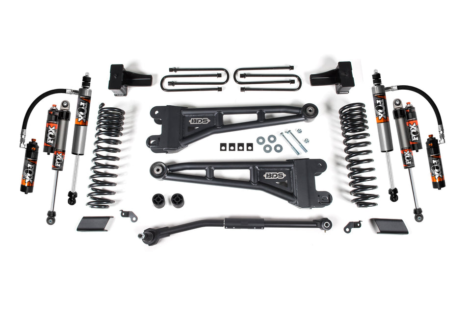 2.5 Inch Lift Kit w/ Radius Arm | Ford F250/F350 Super Duty (17-19) 4WD | Diesel - BDS Suspension BDS2231FPE