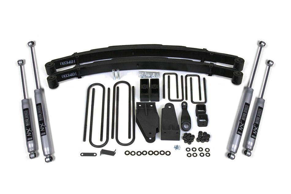 4 Inch Lift Kit | Ford F250 TTB (87-96) 4WD - BDS Suspension BDS306FS