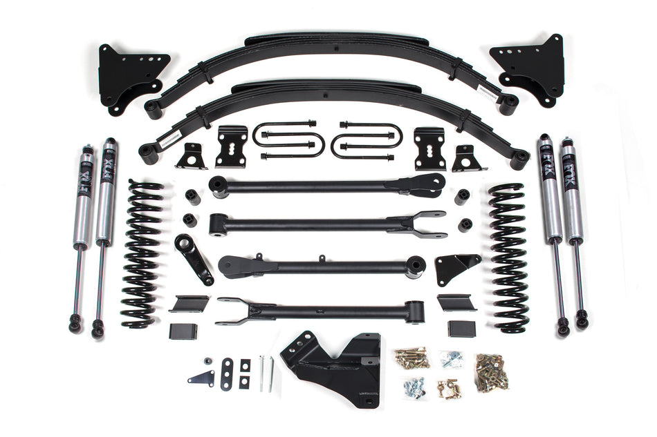 4 Inch Lift Kit w/ 4-Link | Ford F250/F350 Super Duty (05-07) 4WD | Diesel - BDS Suspension BDS346FS