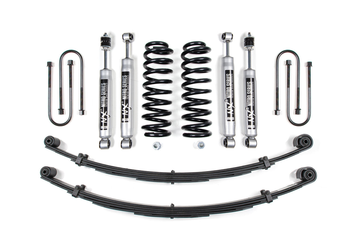 2 Inch Leveling Kit | Ford F150/Bronco (80-96) 4WD - BDS Suspension BDS383H