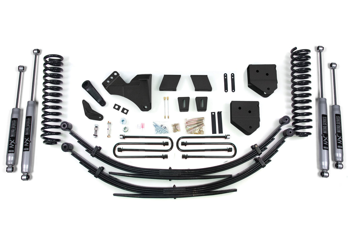6 Inch Lift Kit | Ford F250/F350 Super Duty (08-10) 4WD | Diesel - BDS Suspension BDS558FS