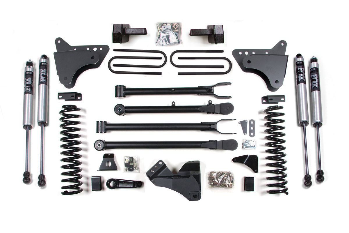 6 Inch Lift Kit w/ 4-Link | Ford F250/F350 Super Duty (08-10) 4WD | Gas - BDS Suspension BDS564H