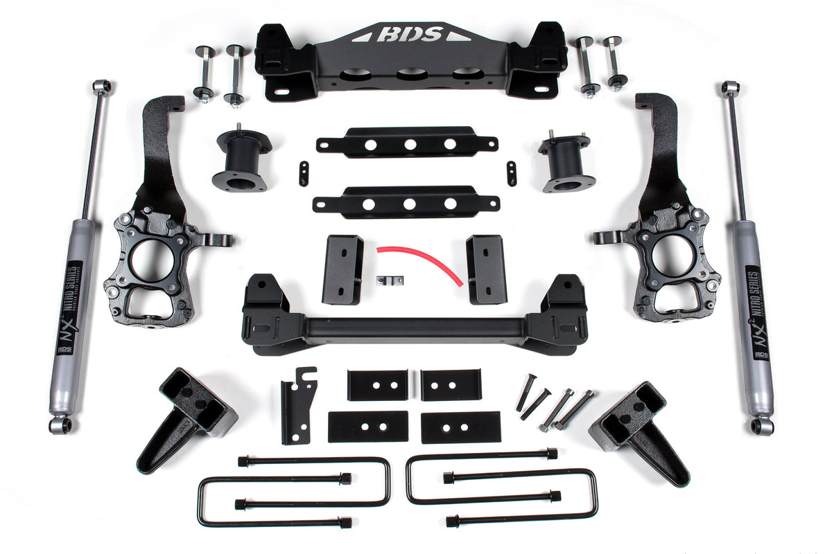 6 Inch Lift Kit | Ford F150 (15-20) 2WD - BDS Suspension BDS1522FS