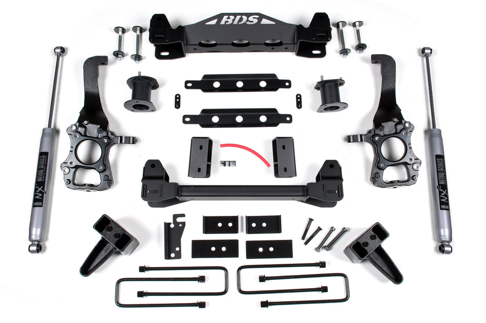 6 Inch Lift Kit | Ford F150 (15-20) 2WD - BDS Suspension BDS1522FS