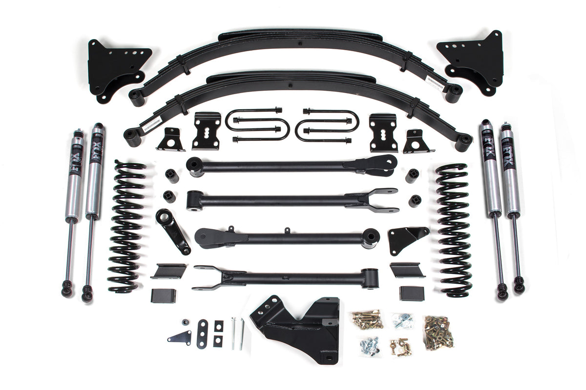 4 Inch Lift Kit w/ 4-Link | Ford F250/F350 Super Duty (11-16) 4WD | Diesel - BDS Suspension BDS593FS