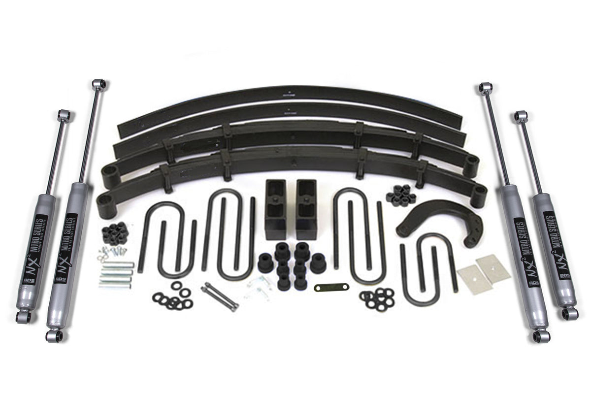 6 Inch Lift Kit | Chevy/GMC 1/2 Ton Truck/SUV (73-76) 4WD - BDS Suspension BDS115FS