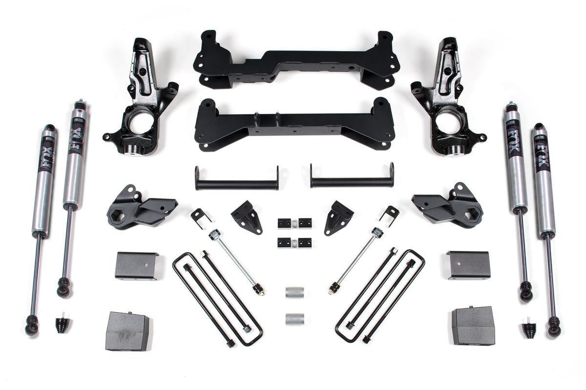 7 Inch Lift Kit | Chevy Silverado or GMC Sierra 2500HD (01-10) 2WD - BDS Suspension BDS149H