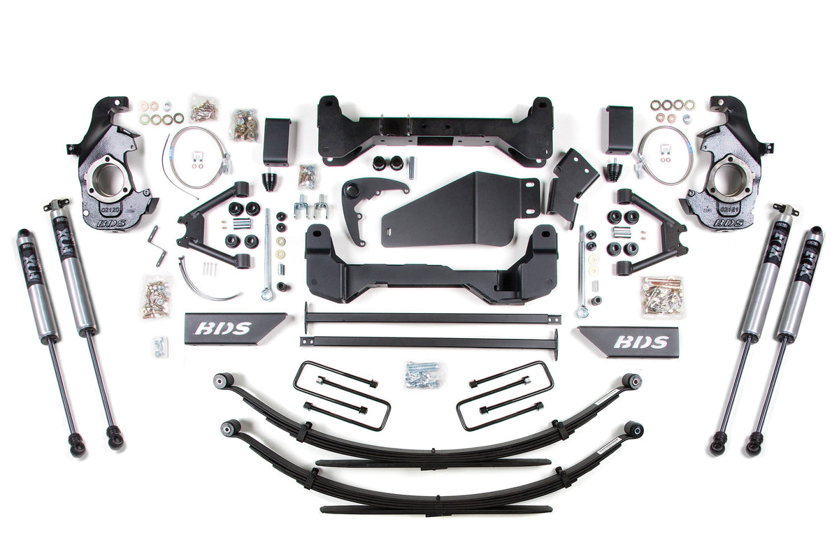 6 Inch Lift Kit | Chevy/GMC 1500/2500 6 Lug (88-98) 4WD - BDS Suspension BDS194FS