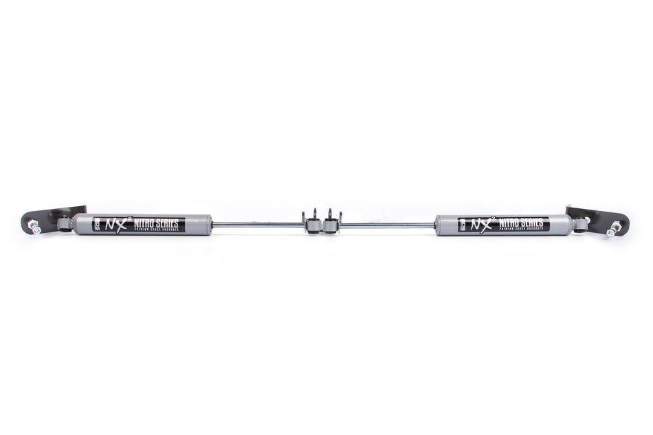 Dual Steering Stabilizer Kit w/ NX2 Shocks | Chevy Silverado & GMC Sierra 1500 (99-06) 4WD - BDS Suspension BDS2003DH