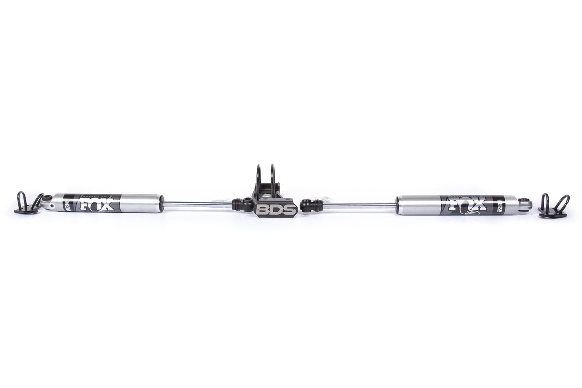 Dual Steering Stabilizer Kit w/ FOX 2.0 Performance Shocks | Chevy/GMC Truck (73-87) and SUV (73-91) 4WD - BDS Suspension...