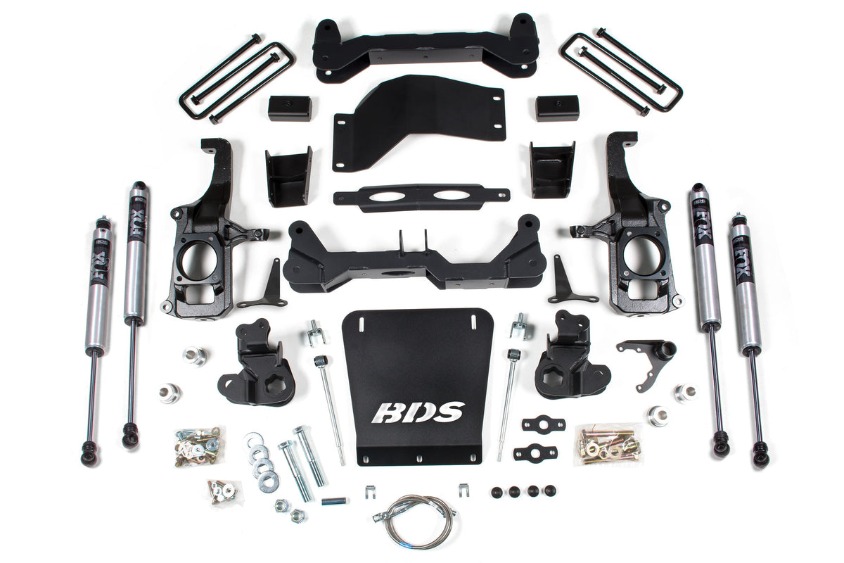 4.5 Inch Lift Kit | Chevy Silverado or GMC Sierra 2500HD/3500HD (11-19) - BDS Suspension BDS1819H