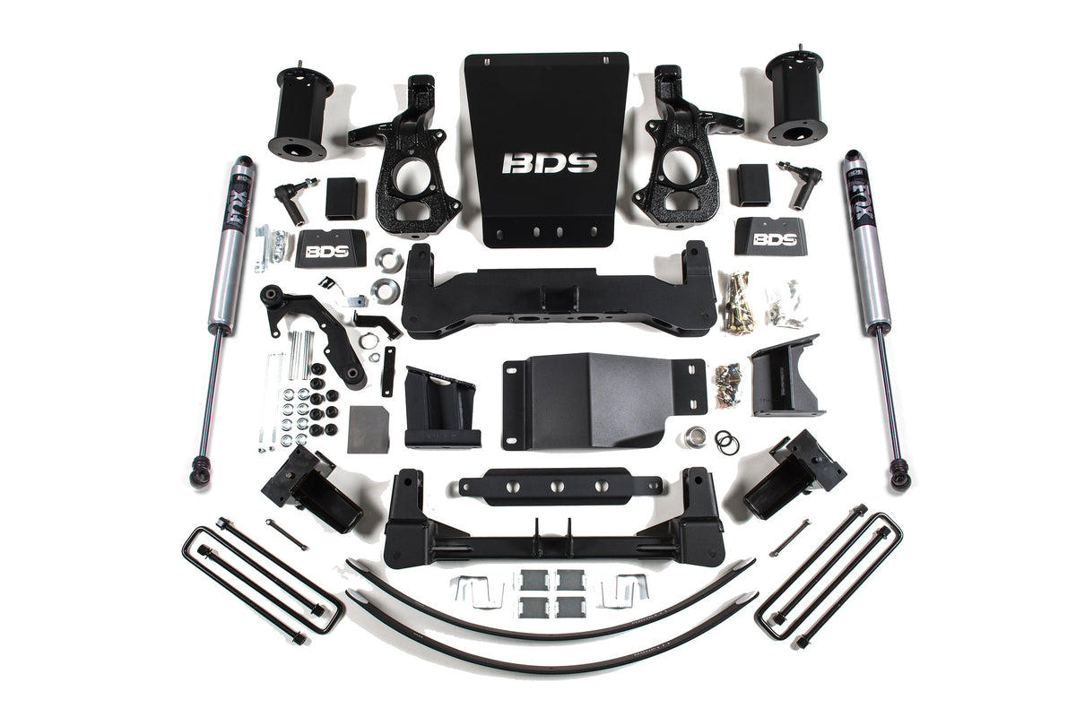 8 Inch Lift Kit | Chevy Silverado or GMC Sierra 1500 (14-18) 4WD - BDS Suspension BDS743H
